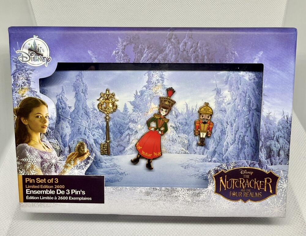 Disney Store The Nutcracker and the Four Realms Limited Edition Pin Set